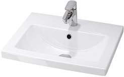 Stella Polare Тумба с раковиной Рене 60 дуб вотан/серый – фотография-7